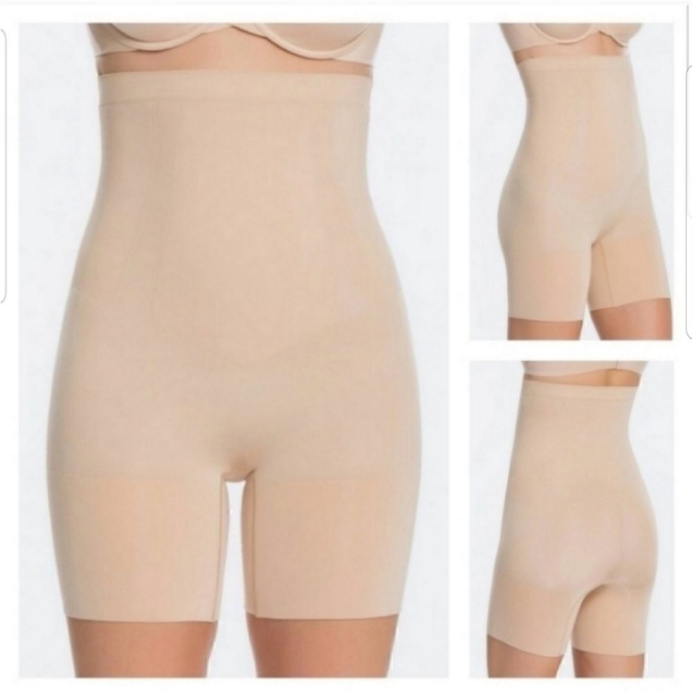 NWT Spanx SS1915 OnCore High Waisted mid thigh $78
